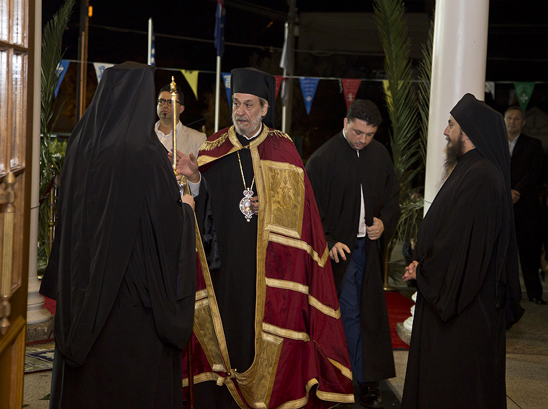 Easter resurrection service presided by Bishop Seraphim -  Sunday 2nd May 2021, St Nicholas Greek Orthodox Church, Marrickville