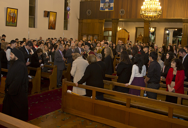 Easter resurrection service presided by Bishop Seraphim -  Sunday 2nd May 2021, St Nicholas Greek Orthodox Church, Marrickville