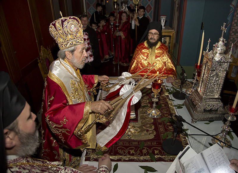 Easter resurrection service presided by Bishop Seraphim -  Sunday 2nd May 2021, St Nicholas Greek Orthodox Church, Marrickville