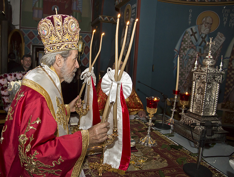 Easter resurrection service presided by Bishop Seraphim -  Sunday 2nd May 2021, St Nicholas Greek Orthodox Church, Marrickville