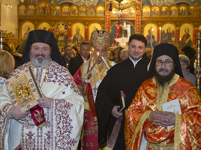 Easter resurrection service presided by Bishop Seraphim -  Sunday 2nd May 2021, St Nicholas Greek Orthodox Church, Marrickville