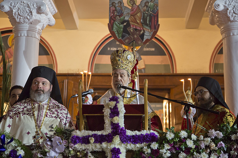 Easter resurrection service presided by Bishop Seraphim -  Sunday 2nd May 2021, St Nicholas Greek Orthodox Church, Marrickville