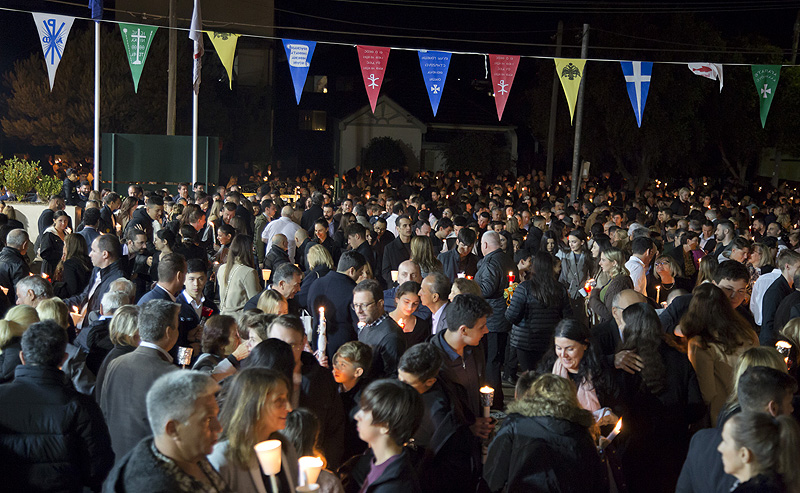 Easter resurrection service presided by Bishop Seraphim -  Sunday 2nd May 2021, St Nicholas Greek Orthodox Church, Marrickville