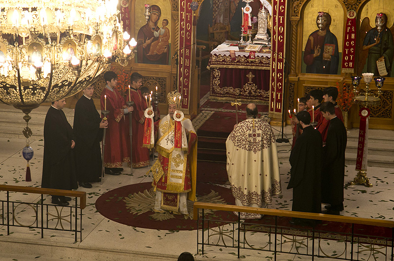 Easter resurrection service presided by Bishop Seraphim -  Sunday 2nd May 2021, St Nicholas Greek Orthodox Church, Marrickville