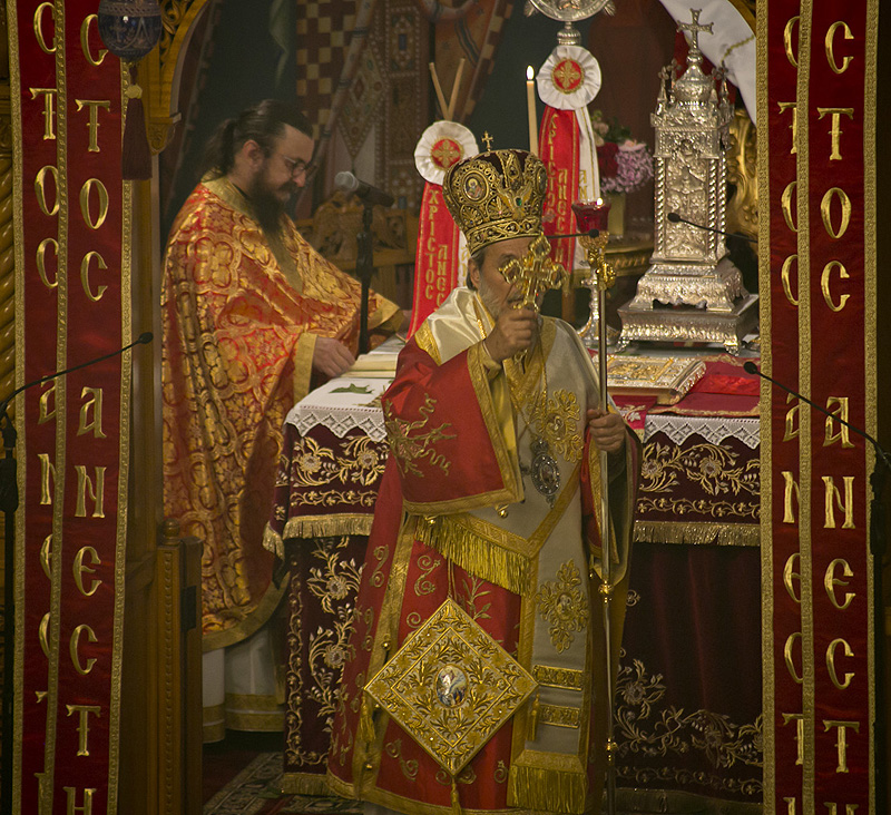 Easter resurrection service presided by Bishop Seraphim -  Sunday 2nd May 2021, St Nicholas Greek Orthodox Church, Marrickville