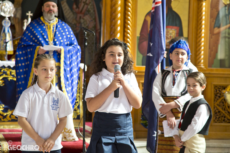 Greek Independence Day 2021, St Nicholas Greek Orthodox Church & Martin Place, Officiated by Bishop Seraphim