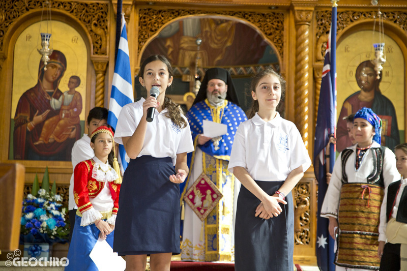 Greek Independence Day 2021, St Nicholas Greek Orthodox Church & Martin Place, Officiated by Bishop Seraphim