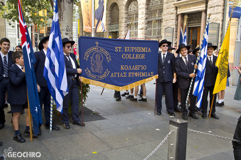 Greek Independence Day 2021, St Nicholas Greek Orthodox Church & Martin Place, Officiated by Bishop Seraphim