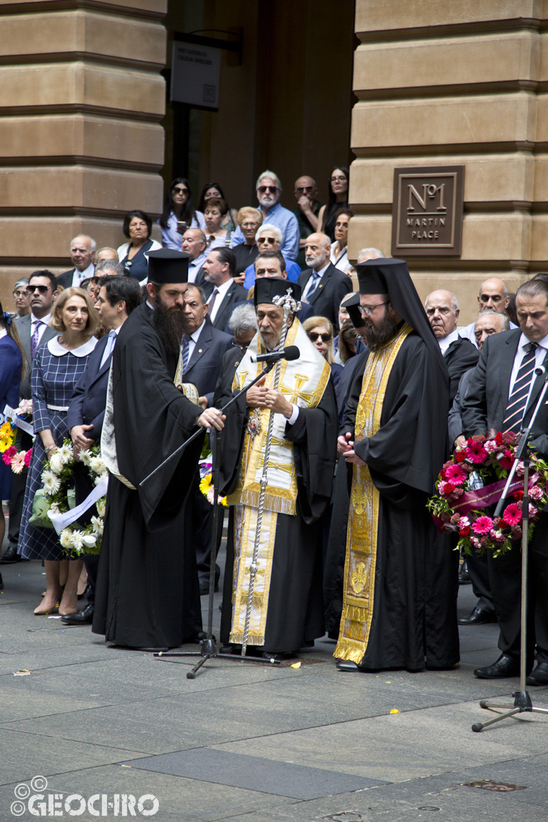 Greek Independence Day 2021, St Nicholas Greek Orthodox Church & Martin Place, Officiated by Bishop Seraphim