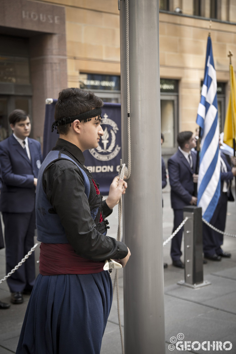 Greek Independence Day 2021, St Nicholas Greek Orthodox Church & Martin Place, Officiated by Bishop Seraphim