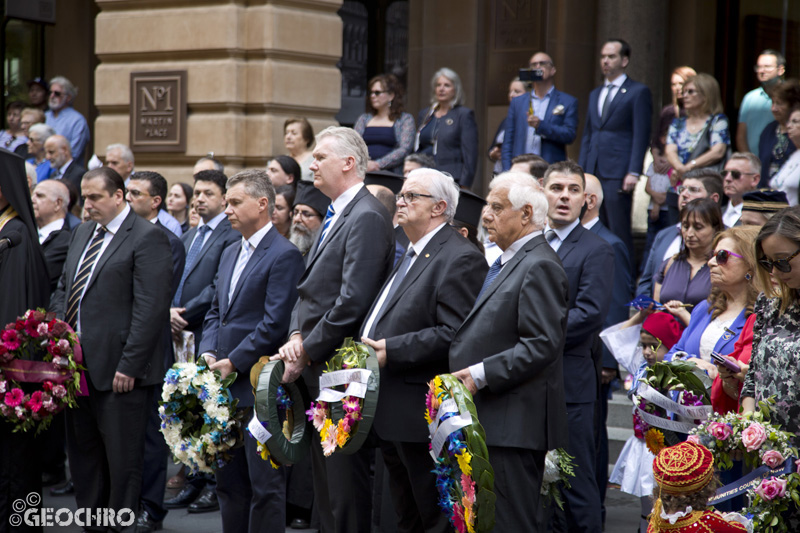 Greek Independence Day 2021, St Nicholas Greek Orthodox Church & Martin Place, Officiated by Bishop Seraphim