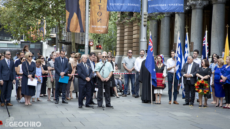 Greek Independence Day 2021, St Nicholas Greek Orthodox Church & Martin Place, Officiated by Bishop Seraphim