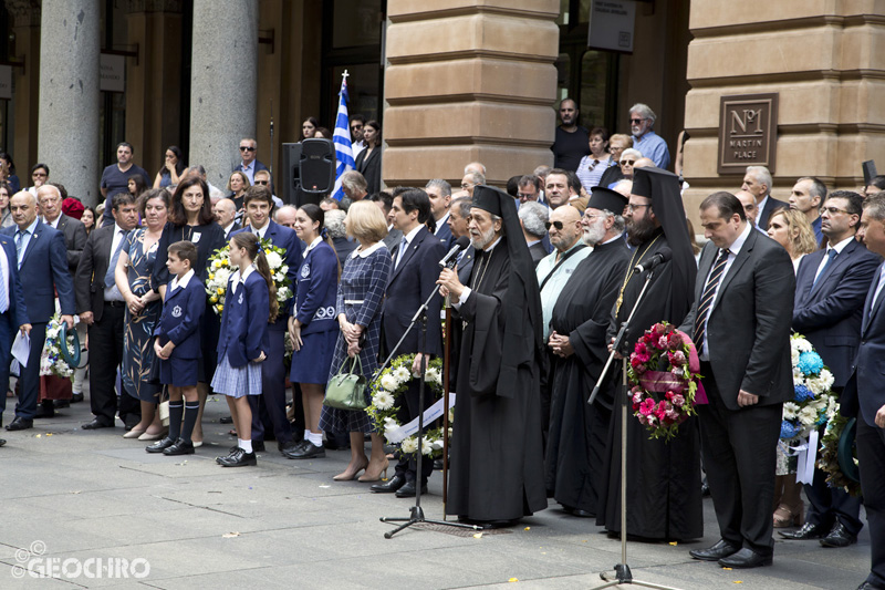 Greek Independence Day 2021, St Nicholas Greek Orthodox Church & Martin Place, Officiated by Bishop Seraphim