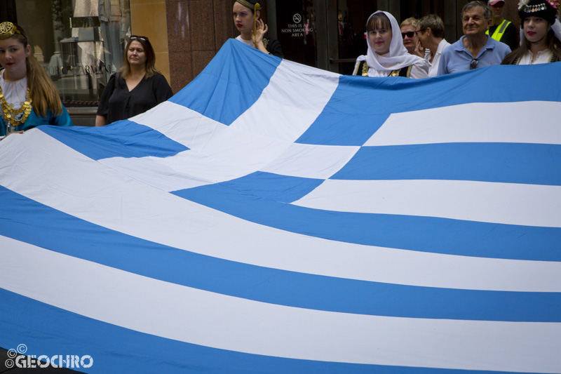 Greek Independence Day 2021, St Nicholas Greek Orthodox Church & Martin Place, Officiated by Bishop Seraphim