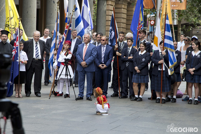 Greek Independence Day 2021, St Nicholas Greek Orthodox Church & Martin Place, Officiated by Bishop Seraphim