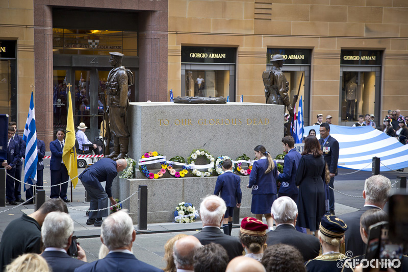 Greek Independence Day 2021, St Nicholas Greek Orthodox Church & Martin Place, Officiated by Bishop Seraphim