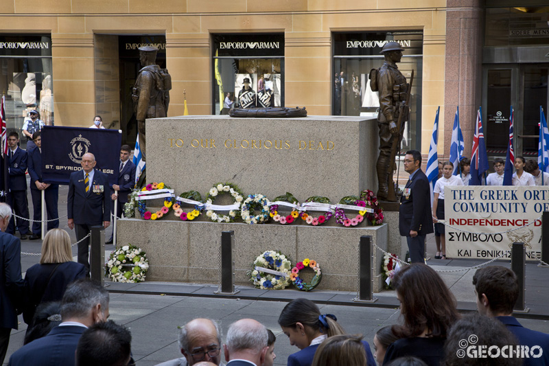 Greek Independence Day 2021, St Nicholas Greek Orthodox Church & Martin Place, Officiated by Bishop Seraphim