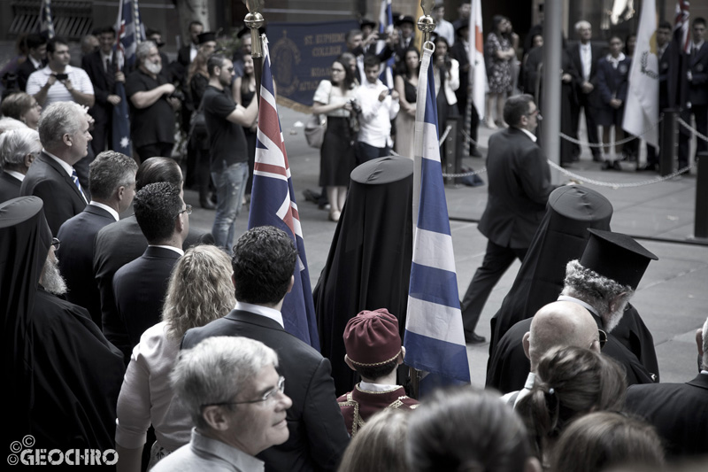 Greek Independence Day 2021, St Nicholas Greek Orthodox Church & Martin Place, Officiated by Bishop Seraphim