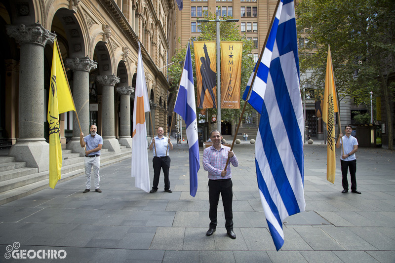 Greek Independence Day 2021, St Nicholas Greek Orthodox Church & Martin Place, Officiated by Bishop Seraphim