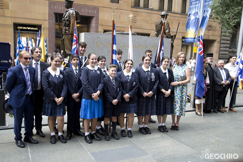 Greek Independence Day 2021, St Nicholas Greek Orthodox Church & Martin Place, Officiated by Bishop Seraphim