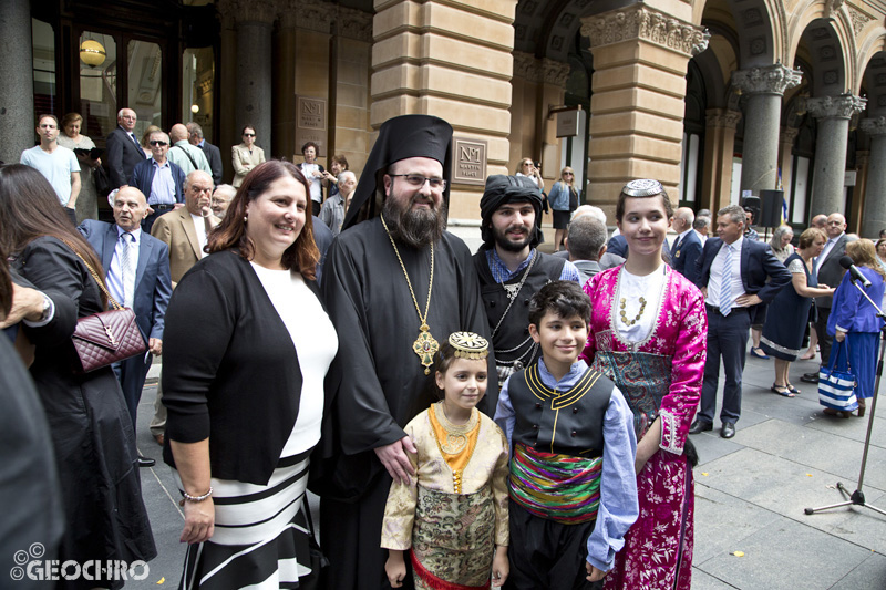 Greek Independence Day 2021, St Nicholas Greek Orthodox Church & Martin Place, Officiated by Bishop Seraphim