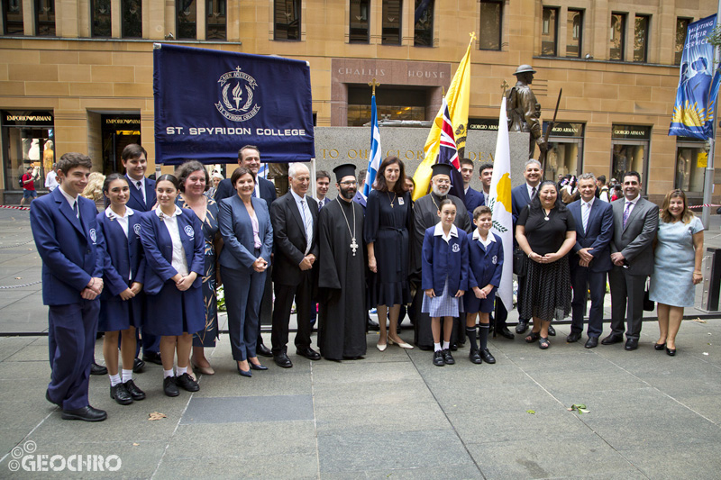 Greek Independence Day 2021, St Nicholas Greek Orthodox Church & Martin Place, Officiated by Bishop Seraphim