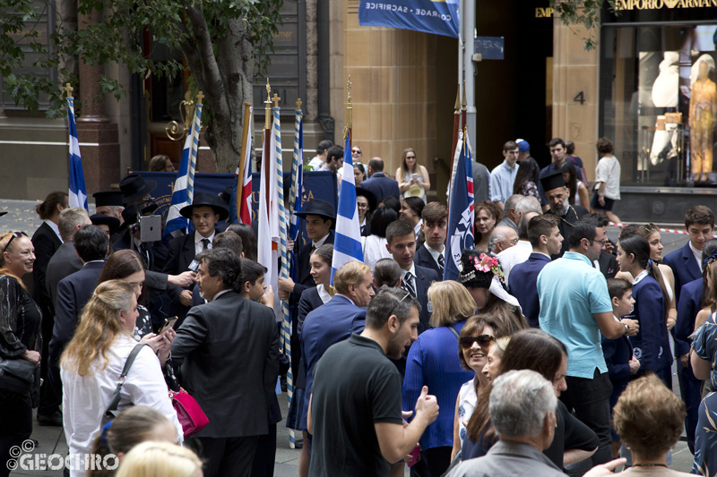 Greek Independence Day 2021, St Nicholas Greek Orthodox Church & Martin Place, Officiated by Bishop Seraphim