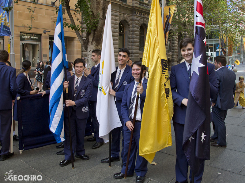 Greek Independence Day 2021, St Nicholas Greek Orthodox Church & Martin Place, Officiated by Bishop Seraphim