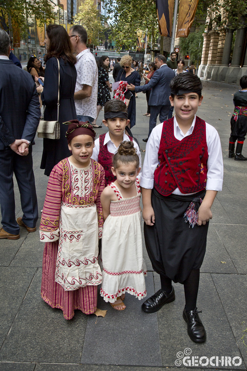 Greek Independence Day 2021, St Nicholas Greek Orthodox Church & Martin Place, Officiated by Bishop Seraphim