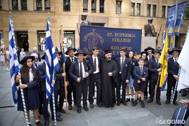 Greek Independence Day 2021, St Nicholas Greek Orthodox Church & Martin Place, Officiated by Bishop Seraphim