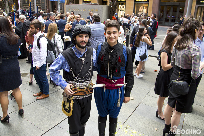 Greek Independence Day 2021, St Nicholas Greek Orthodox Church & Martin Place, Officiated by Bishop Seraphim