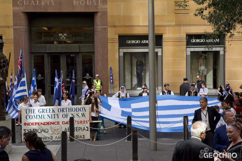 Greek Independence Day 2021, St Nicholas Greek Orthodox Church & Martin Place, Officiated by Bishop Seraphim