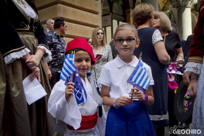 Greek Independence Day 2021, St Nicholas Greek Orthodox Church & Martin Place, Officiated by Bishop Seraphim