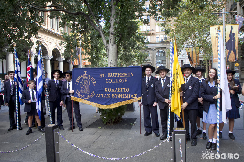 Greek Independence Day 2021, St Nicholas Greek Orthodox Church & Martin Place, Officiated by Bishop Seraphim