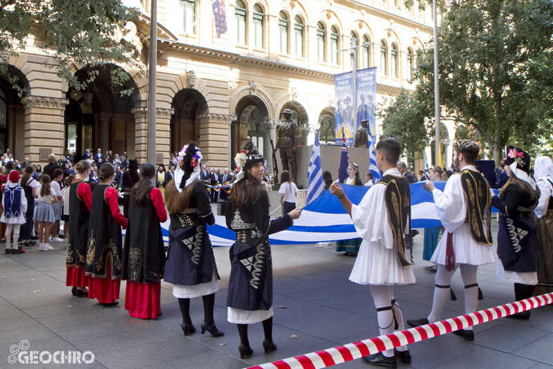 Greek Independence Day 2021, St Nicholas Greek Orthodox Church & Martin Place, Officiated by Bishop Seraphim