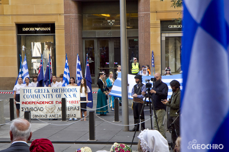 Greek Independence Day 2021, St Nicholas Greek Orthodox Church & Martin Place, Officiated by Bishop Seraphim