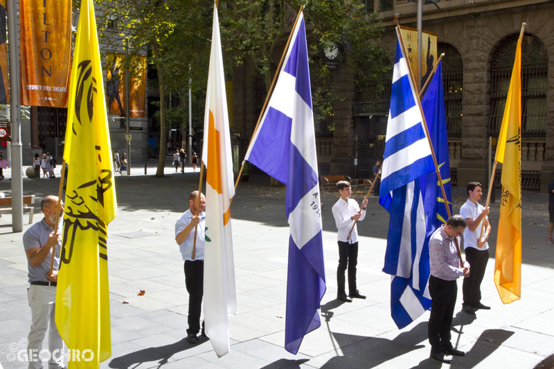 Greek Independence Day 2021, St Nicholas Greek Orthodox Church & Martin Place, Officiated by Bishop Seraphim