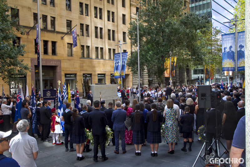 Greek Independence Day 2021, St Nicholas Greek Orthodox Church & Martin Place, Officiated by Bishop Seraphim