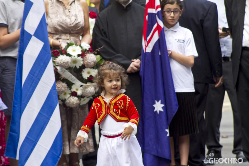 Greek Independence Day 2021, St Nicholas Greek Orthodox Church & Martin Place, Officiated by Bishop Seraphim