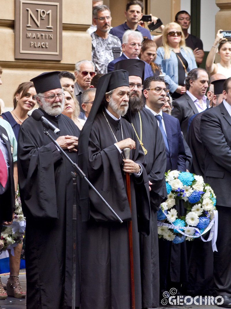 Greek Independence Day 2021, St Nicholas Greek Orthodox Church & Martin Place, Officiated by Bishop Seraphim