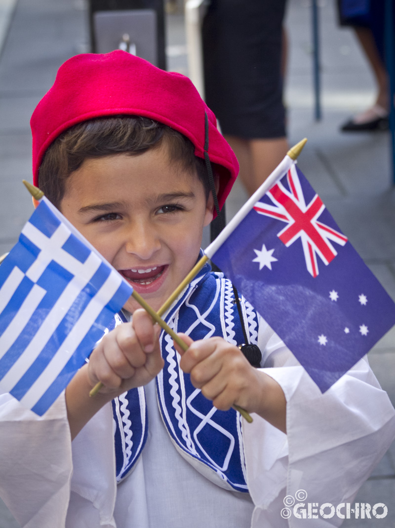 Greek Independence Day 2021, St Nicholas Greek Orthodox Church & Martin Place, Officiated by Bishop Seraphim