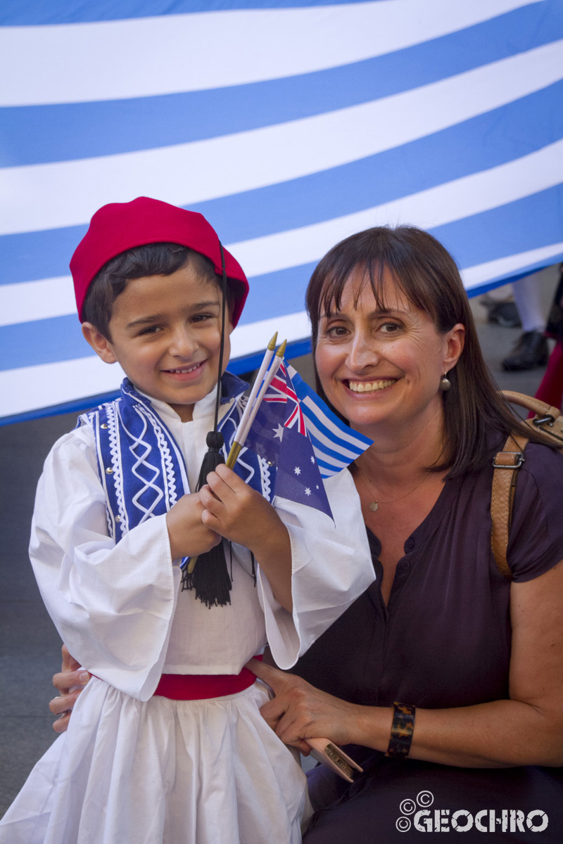 Greek Independence Day 2021, St Nicholas Greek Orthodox Church & Martin Place, Officiated by Bishop Seraphim