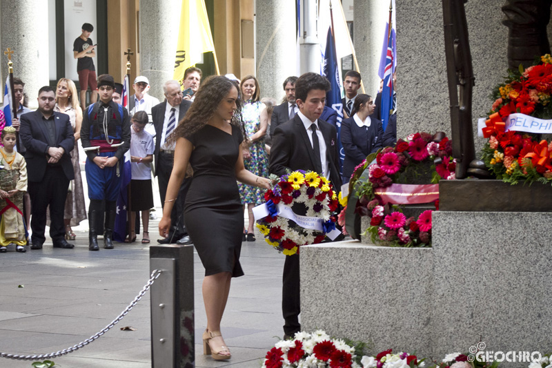 Greek Independence Day 2021, St Nicholas Greek Orthodox Church & Martin Place, Officiated by Bishop Seraphim