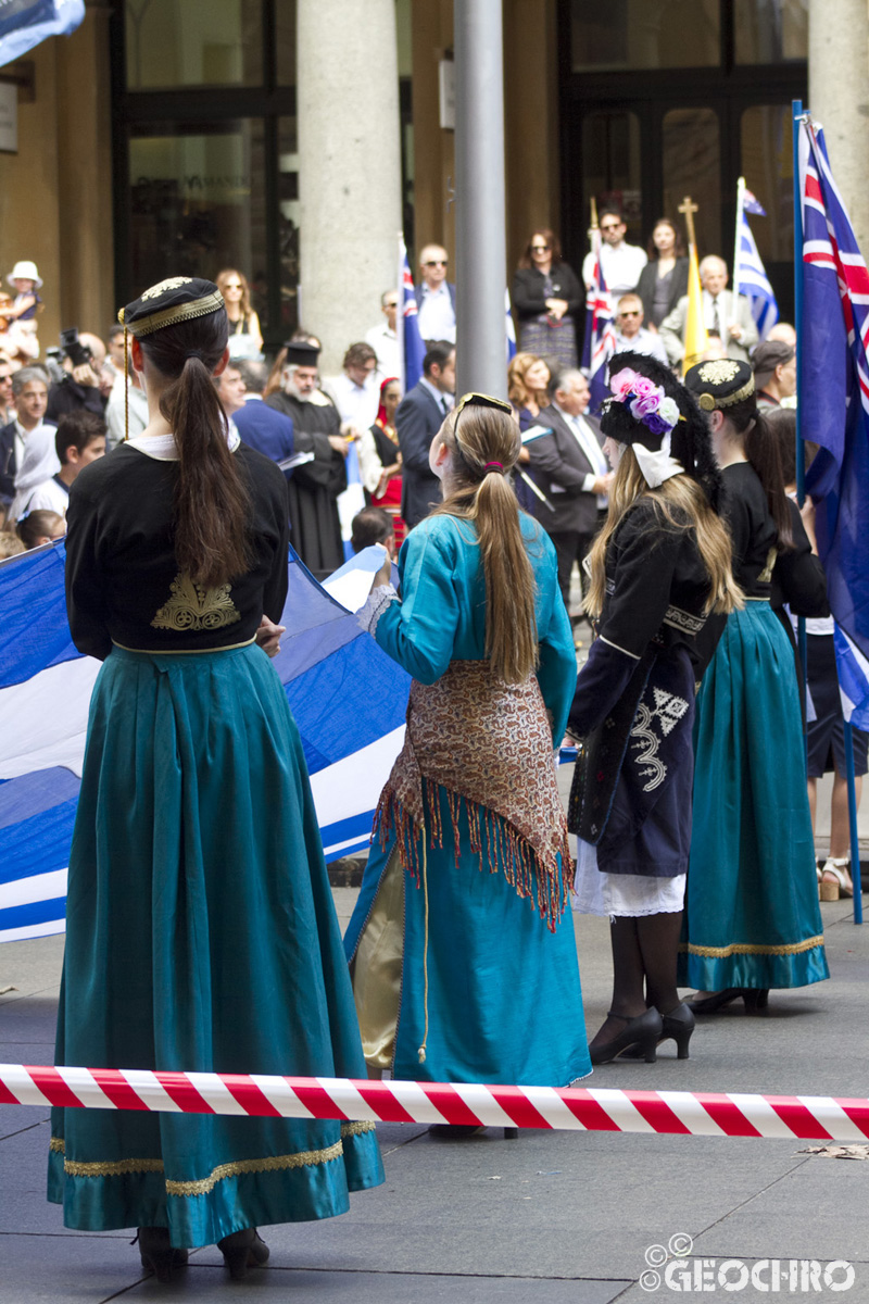 Greek Independence Day 2021, St Nicholas Greek Orthodox Church & Martin Place, Officiated by Bishop Seraphim