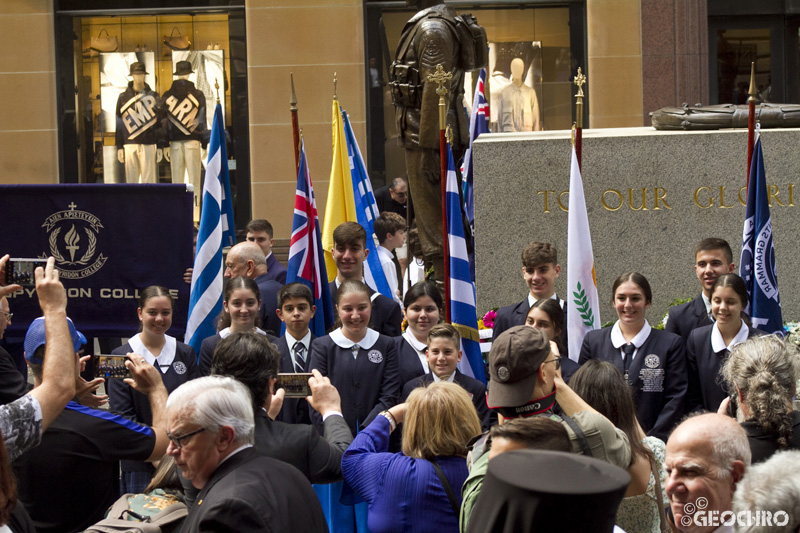 Greek Independence Day 2021, St Nicholas Greek Orthodox Church & Martin Place, Officiated by Bishop Seraphim