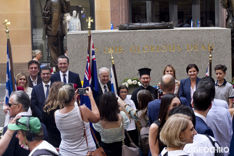 Greek Independence Day 2021, St Nicholas Greek Orthodox Church & Martin Place, Officiated by Bishop Seraphim