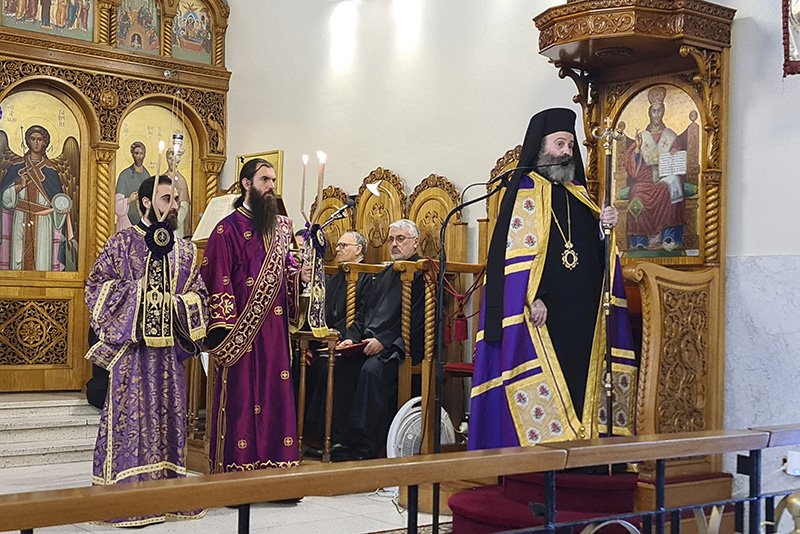 Holy Friday, Great Vespers & Apokathilosis presided by his eminence Archbishop Makarios -  Friday 30th April 2021, St Nicholas Greek Orthodox Church, Marrickville