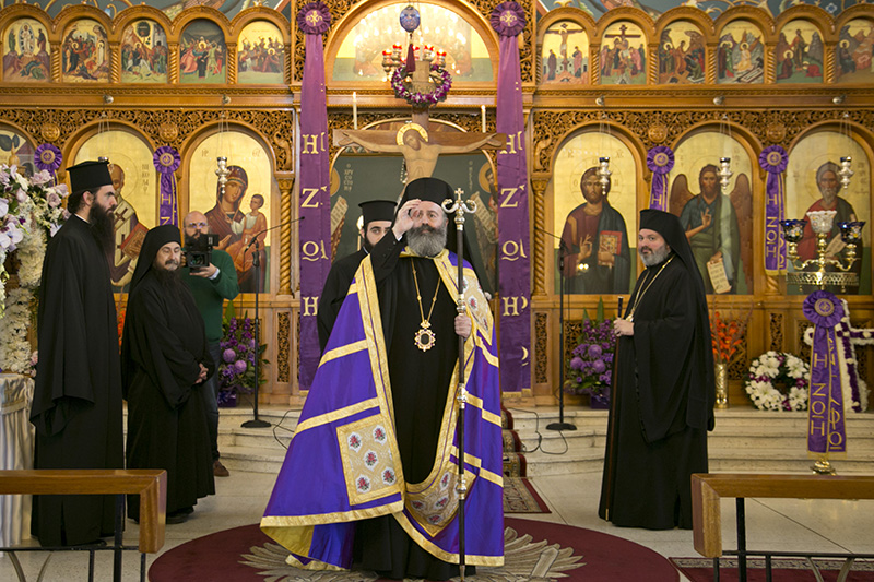 Holy Friday, Great Vespers & Apokathilosis presided by his eminence Archbishop Makarios -  Friday 30th April 2021, St Nicholas Greek Orthodox Church, Marrickville