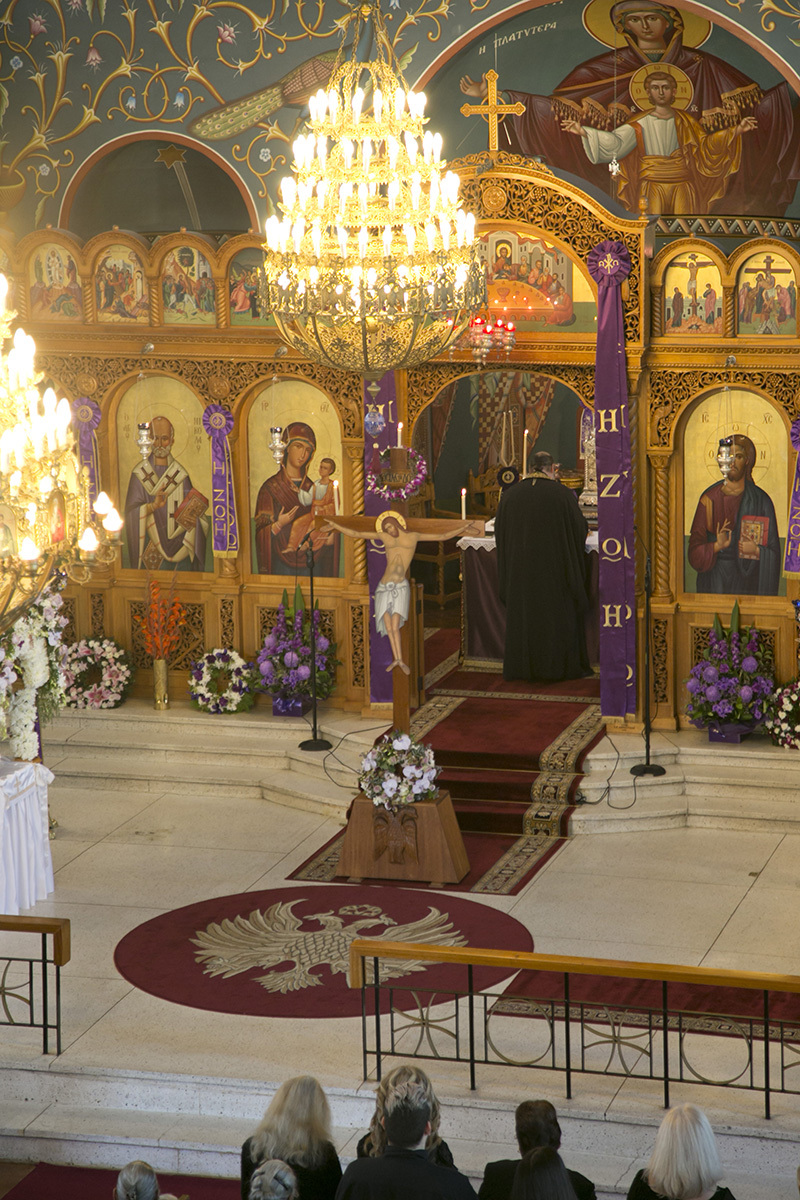 Holy Friday, Great Vespers & Apokathilosis presided by his eminence Archbishop Makarios -  Friday 30th April 2021, St Nicholas Greek Orthodox Church, Marrickville