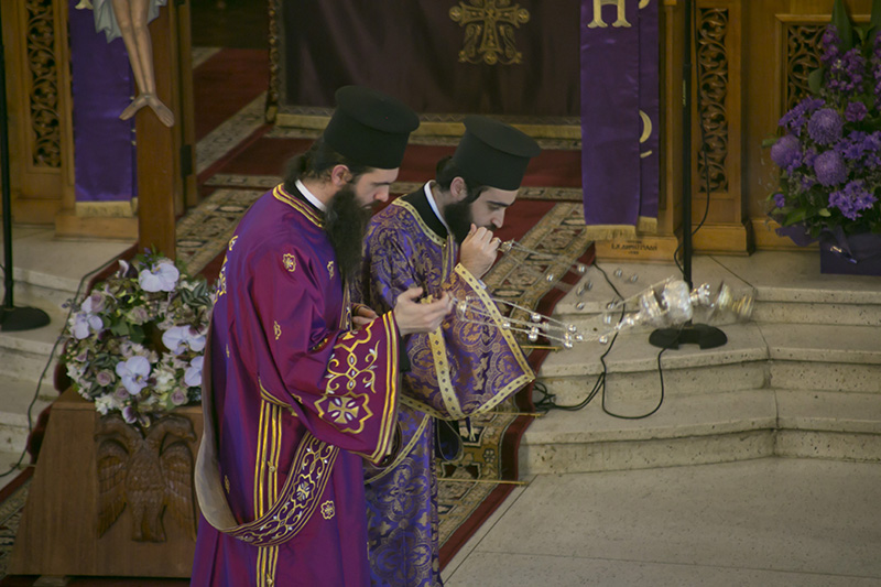 Holy Friday, Great Vespers & Apokathilosis presided by his eminence Archbishop Makarios -  Friday 30th April 2021, St Nicholas Greek Orthodox Church, Marrickville